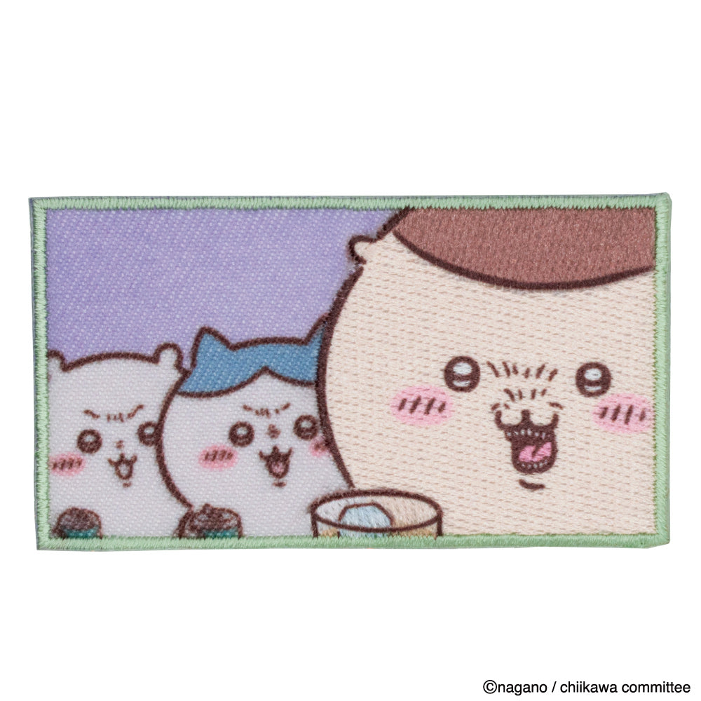 ちいかわ 刺繍ワッペン（タイトルWPくりまんじゅう）