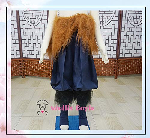 [Wallis Boyle] 鬼滅の刃 きめつのやいば 嘴平 伊之助（はしびら いのすけ） 子供 コスプレ 衣装 アニメ 着物 子供服 子供用 kids キッズ ハロウィン コスチューム ギフト プレゼント 文化祭 学園祭 cosplay 変装 仮装