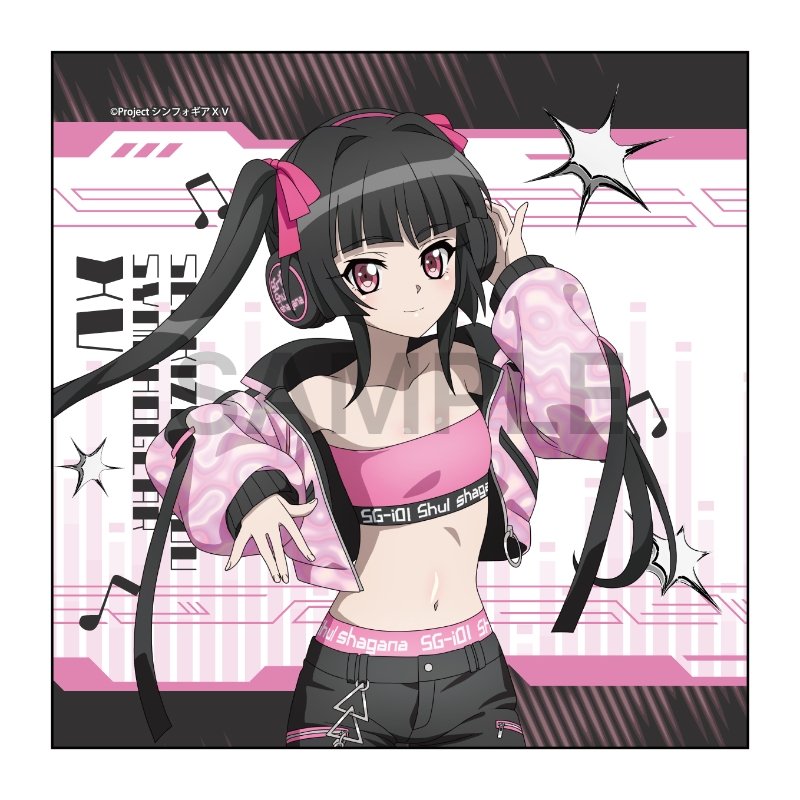 戦姫絶唱シンフォギアＸＶ マイクロファイバー 月読 調 DJ ver.【催事商品】