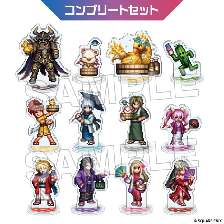 「12月下旬頃以降発送」ファイナルファンタジー レゾナンス ミニアクリルスタンドコレクション コンプリートセット
