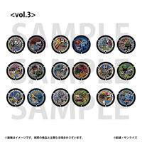 「ガンダムマンホールプロジェクト」 トレーディングミニステッカーvol.3【全18種・ランダム18枚入】