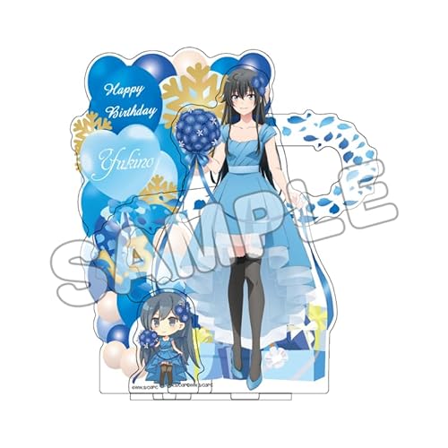 ＴＢＳグロウディア やはり俺の青春ラブコメはまちがっている。完 立体アクリルフィギュア／雪乃バースデー２０２４ 97×210ｍｍ アクリル