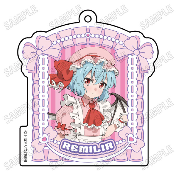 「東方Project」 描き下ろしアクリルキーホルダー メイドver. (3)レミリア・スカーレット[メディコス・エンタテインメント]《０９月予約》