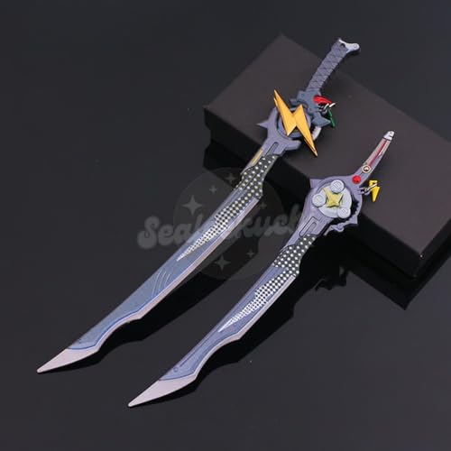 Sealeekuchi ゼンゼロ 22cm 0号・アンビー 双刀 ジェミナ 武器 おもちゃ グッズ ミニチュア 合金 金属 飾り 萌えグッズ 刀剣 装備品 インテリア [並行輸入品]