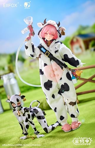 Bear Panda x Eiifox 乳牛 MOMO 1/8スケール PVC&ABS&POM&金属&布製 塗装済み可動フィギュア