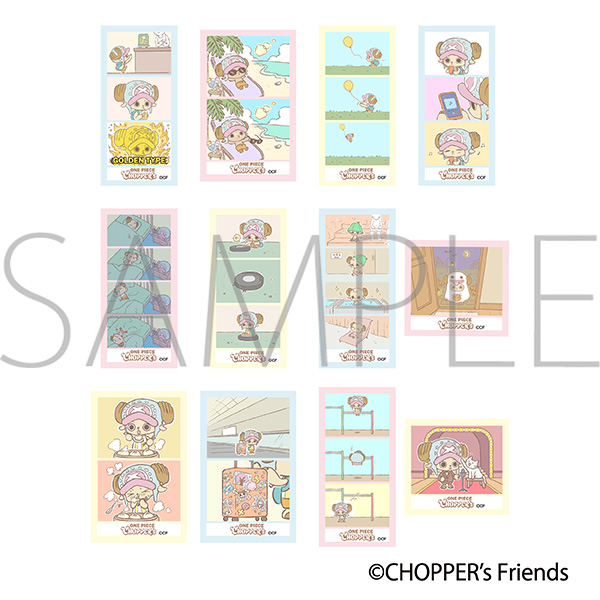 ONE PIECE （ワンピース）_CHOPPER's ぺたコレクション 【BOX／6パック入り】
