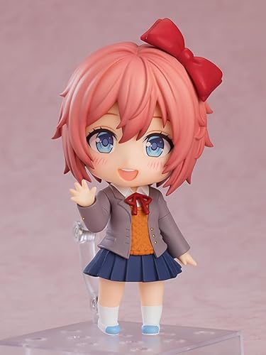 グッドスマイルカンパニー ドキドキ文芸部! ねんどろいど サヨリ プラスチック製 塗装済み可動フィギュア ノンスケール 専用台座付属 全高約100mm 再販