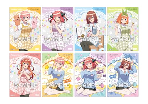 エンスカイ(ENSKY) 五等分の花嫁* クリアカードコレクションガム5[初回生産限定BOX購入 ソーダ味 ガム/食玩 【BOX販売/16個セット】