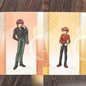 ヒカルの碁 和紙風クリアファイルセット Revival 加賀鉄男＆三谷祐輝