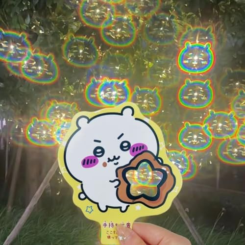 ちいかわ すべての明かりをちいかわに変えて 手持ちフィルター 手持ち効果 人気 プレゼント ギフト アニメグッス (B+C)