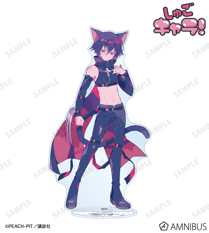 夢ノ内さんイラスト ブラックリンクス キャラなりver. BIGアクリルスタンド