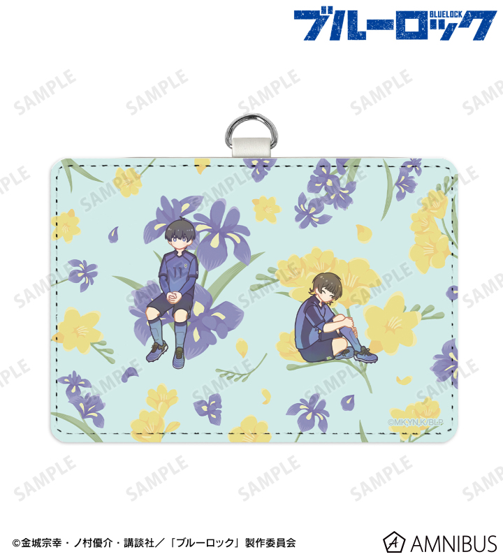 潔 世一&蜂楽 廻 Botania ネックストラップ付きパスケース