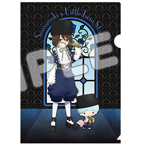 ローゼンメイデン×サンリオキャラクターズ クリアファイル 蒼星石×リトルツインスターズ(キキ)