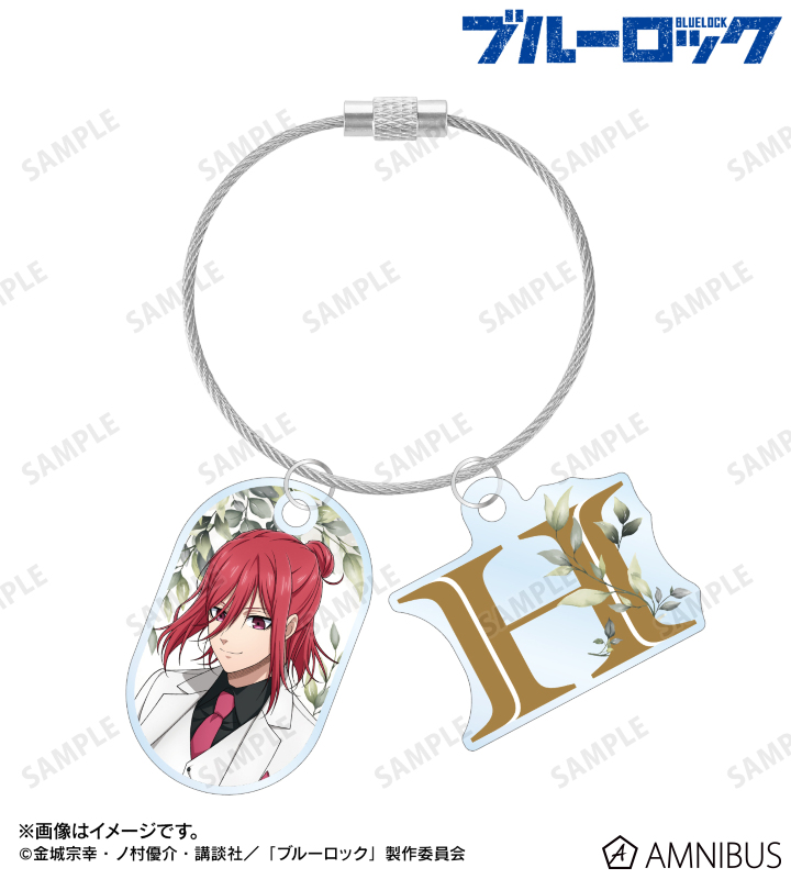 描き下ろし 千切 豹馬 スーツモデルver. 第2弾 2連ワイヤーアクリルキーホルダー