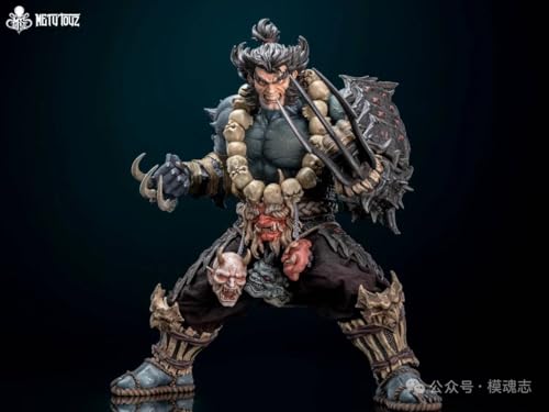 【Tbmodel 】Metytoyz 1/10 アクションフィギュア 修羅 滝川 鬼武士 ヘッドセット アクションフィギュア 素体がない
