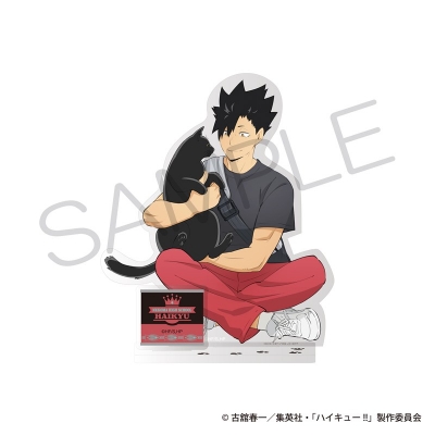 【グッズ-スタンドポップ】ハイキュー!! アクリルスタンド 猫ver. 黒尾鉄朗【再販】