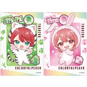 カラフルピーチ トレーディングミニキャラクリアカード 11個入りBOX