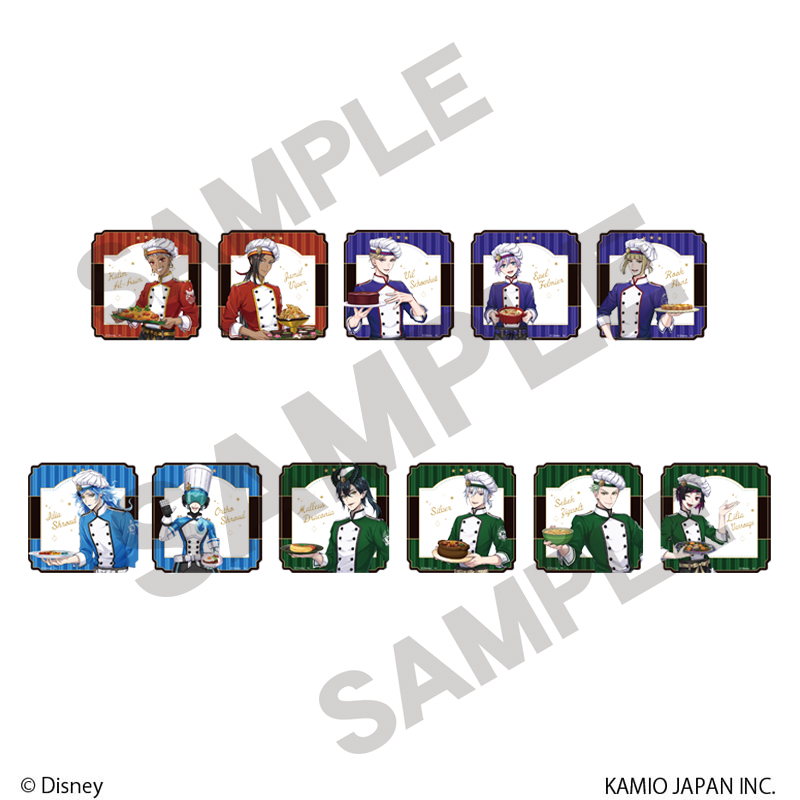 ディズニー ツイステッドワンダーランド_ランダムアクリルコースターvol.2 マスターシェフ 【コンプリートBOX／11個入り】