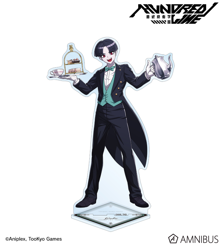 描き下ろし 丸子楽 執事ver. 特大アクリルスタンド