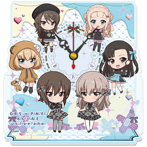 ガールズ＆パンツァー 最終章 ぷちちょこミニアクリル置時計[サブカルファッションver.]B
