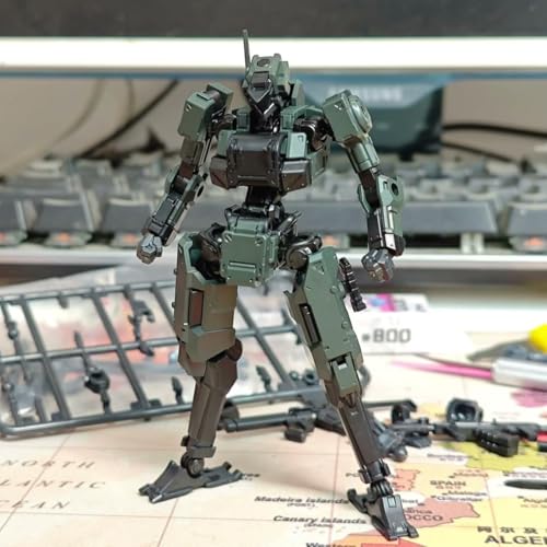 LEBOO 酋長大陸 1/18 標準型鋒狼アーミーグリーン プレペイント済みプラスチックモデル組み立てキット