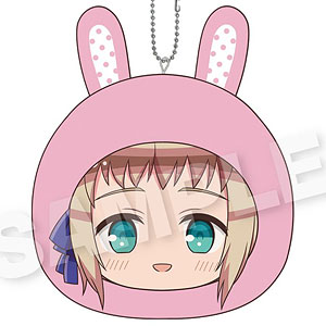 ヘタリア World★Stars クッションキーホルダー アニマルパーカーver. リヒテンシュタイン