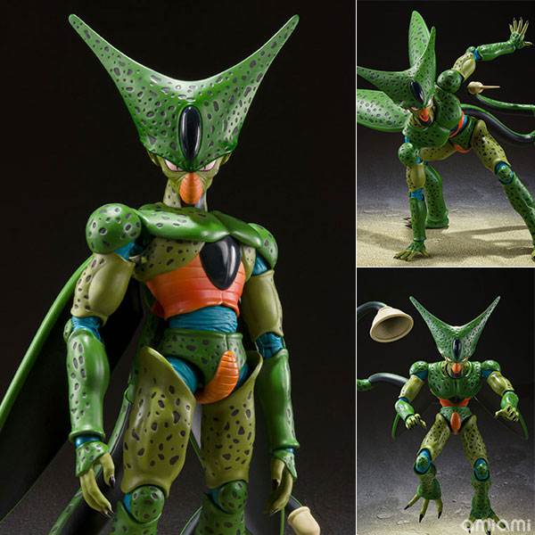 TAMASHII NATIONS S.H.フィギュアーツ ドラゴンボールZ セル 第一形態(再販版) 約170mm PVC&ABS製 塗装済み可動フィギュア