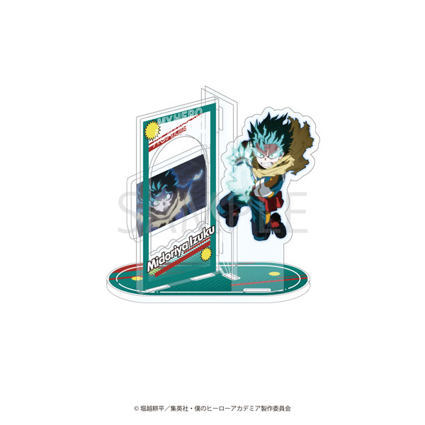 アニメ『僕のヒーローアカデミア』 場面写アクリルスタンド 01.緑谷出久