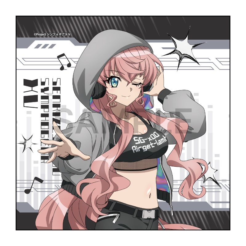戦姫絶唱シンフォギアＸＶ マイクロファイバー マリア・カデンツァヴナ・イヴ DJ ver.【催事商品】