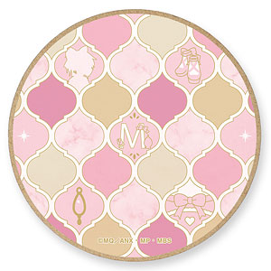 TVアニメ「魔法少女まどか☆マギカ」 鹿目まどか イニシャルモチーフ柄 ウッドコースター