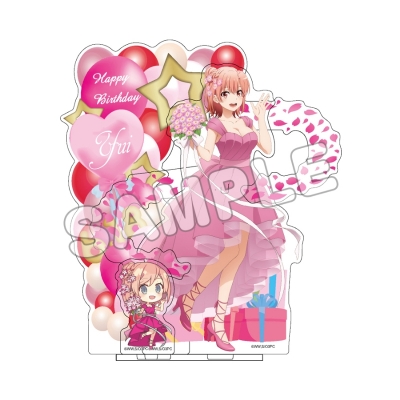 【グッズ-スタンドポップ】やはり俺の青春ラブコメはまちがっている。完 立体アクリルフィギュア／結衣バースデー2024【再販】