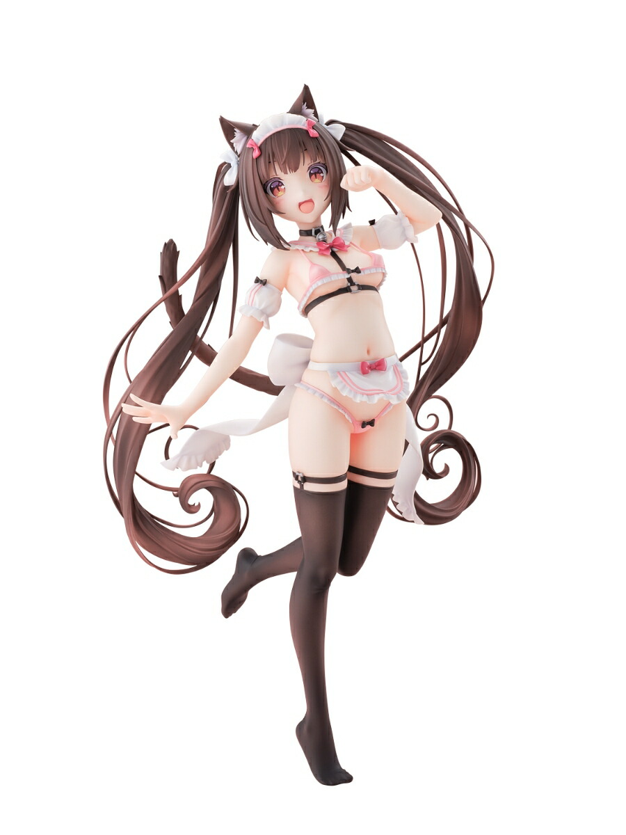 【あみあみ限定特典】ネコぱら ショコラ マイクロビキニメイド-STD Edition- 1/5.5 完成品フィギュア[オーキッドシード]【送料無料】《０１月予約》