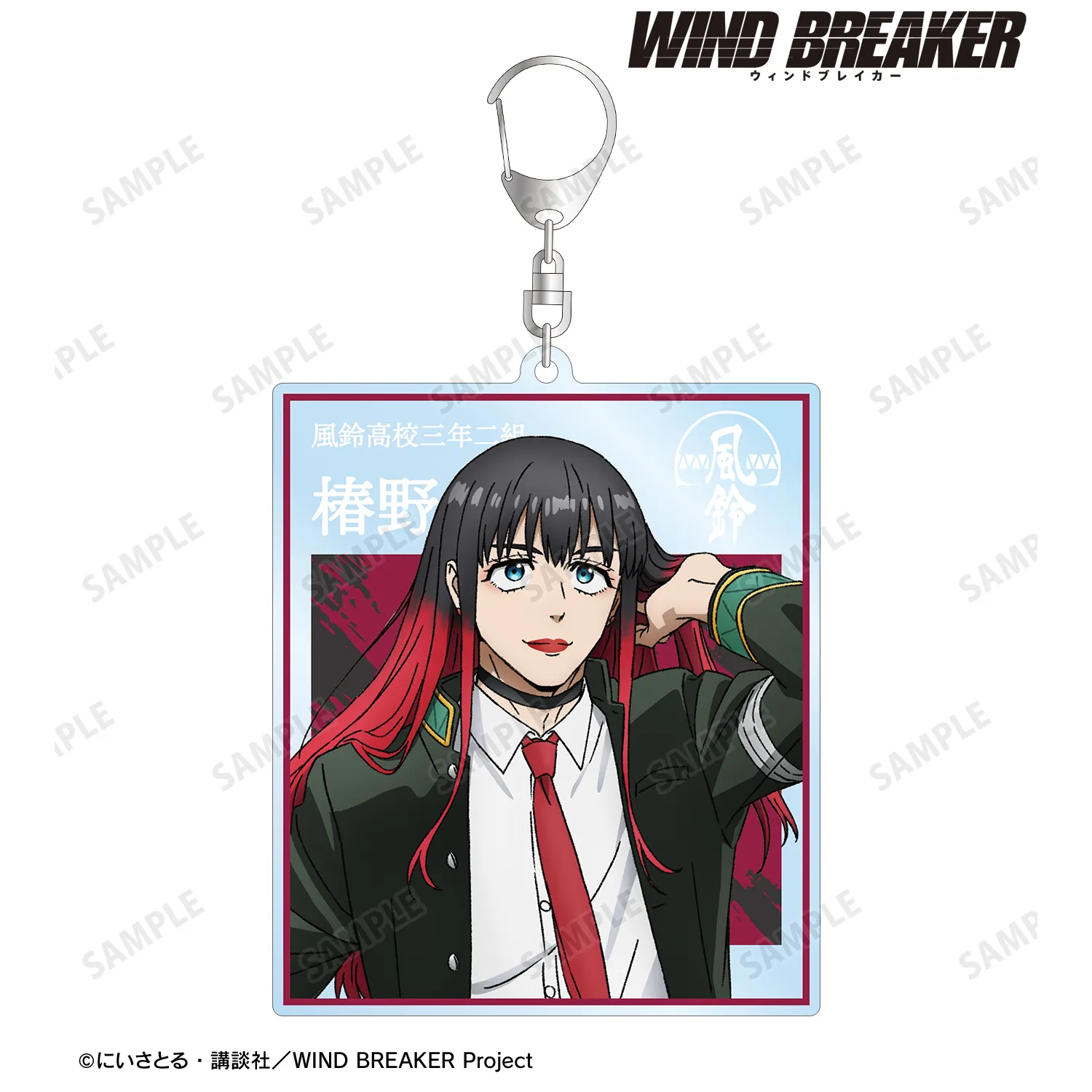 【予約2026年02月】TVアニメ『WIND BREAKER』 椿野 佑 BIGアクリルキーホルダー アルマビアンカ