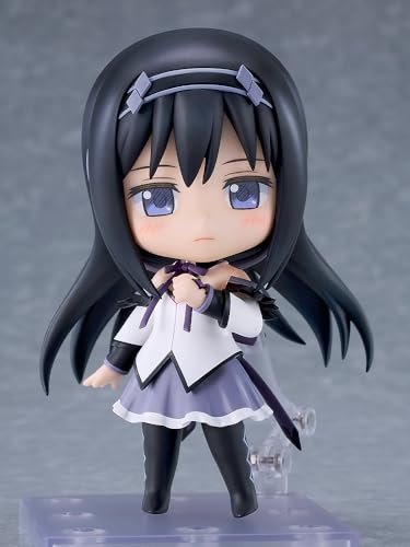 グッドスマイルカンパニー 劇場版 魔法少女まどか☆マギカ〈ワルプルギスの廻天〉 ねんどろいど 暁美ほむら 〈ワルプルギスの廻天〉Ver. べーしっく プラスチック製 塗装済み可動フィギュア ノンスケール 専用台座付属 全高約100mm