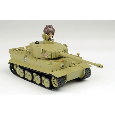 【アクションフィギュア】ガールズ＆パンツァー RCバトル戦車道シリーズ ティーガーI 黒森峰女学園 1/64 完成品ラジコン【再販】