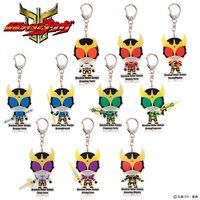 仮面ライダークウガ　デフォルメ　アクリルチャーム　ヒーロー柄