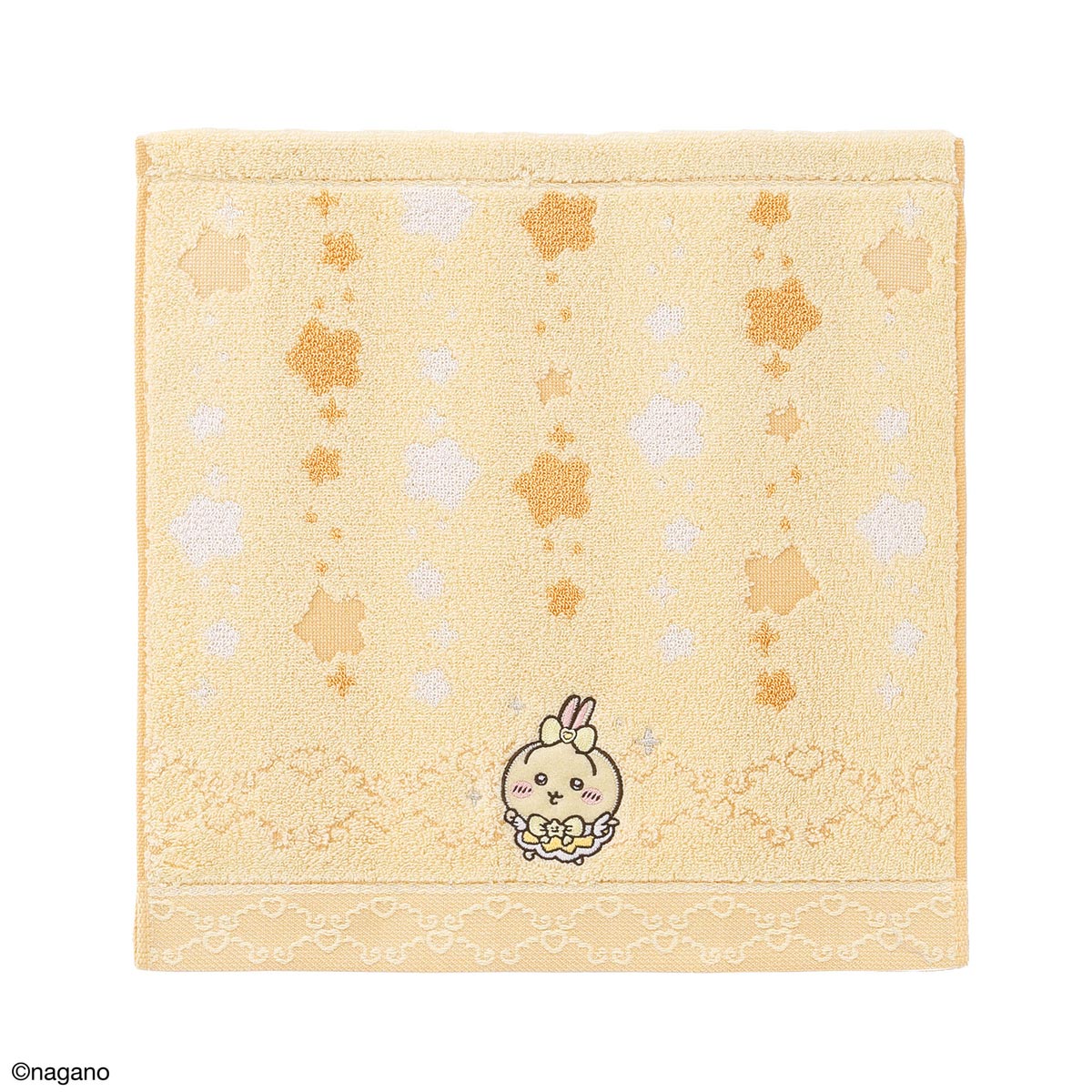 ちいかわ まじかるちいかわ ウォッシュタオル(なんかむちゃまじかる・イエロー)