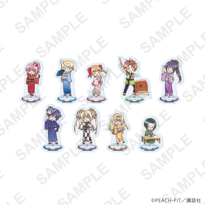 アクリルぷちスタンド「しゅごキャラ！」28/浴衣ver. コンプリートセット(全9種)(グラフアートイラスト)