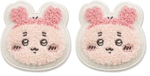 サガラバッジ 古本屋 ちいかわ サガラ 刺繍 バッジ ピン バッグ ワンポイント 可愛い (× 2)