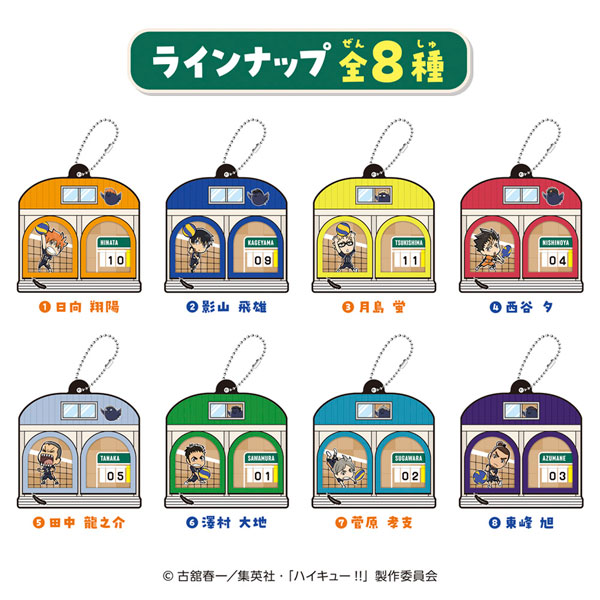 どこでもついんどぅ！ ハイキュー！！ 8個入りBOX (食玩)[ハート]《１０月予約》