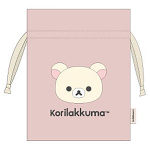 リラックマ ぬいぐるみ付き巾着 コリラックマ