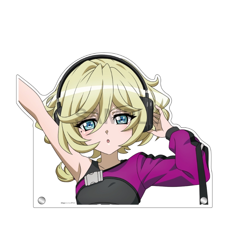戦姫絶唱シンフォギアＸＶ 特大ダイカットアクリルボード キャロル・マールス・ディーンハイム DJ ver.【催事商品】