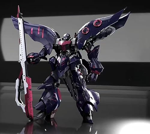 1/120 スケール女王様ドライブ 塗装済メカ 機甲 可動 組み立て プラモデル プラスチック製機甲ロボット アクションモデルプレゼント高さ15.5cm YIYA-G組立キット MK2紫色