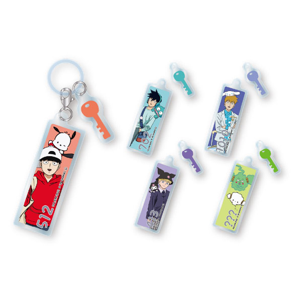 モブサイコ100 III × サンリオキャラクターズ(Travel Series) トレーディング目印マーカー 5個入りBOX