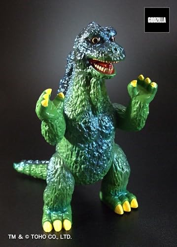 アート・ストーム (ART STORM) 復刻版ポピーグレートザウルス ゴジラ (レトログリーンVer.) 全高:約260mm ソフトビニール製 塗装済み完成品 フィギュア