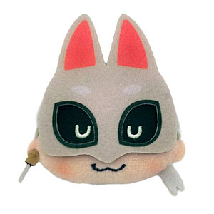 SILENT HILL f × ぶくぶ ぬいぐるみバッジ 02.狐面の男