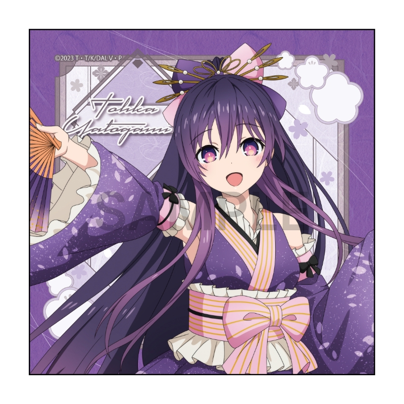 デート・ア・ライブⅤ マイクロファイバー 夜刀神十香 和服アイドル ver.【催事商品】
