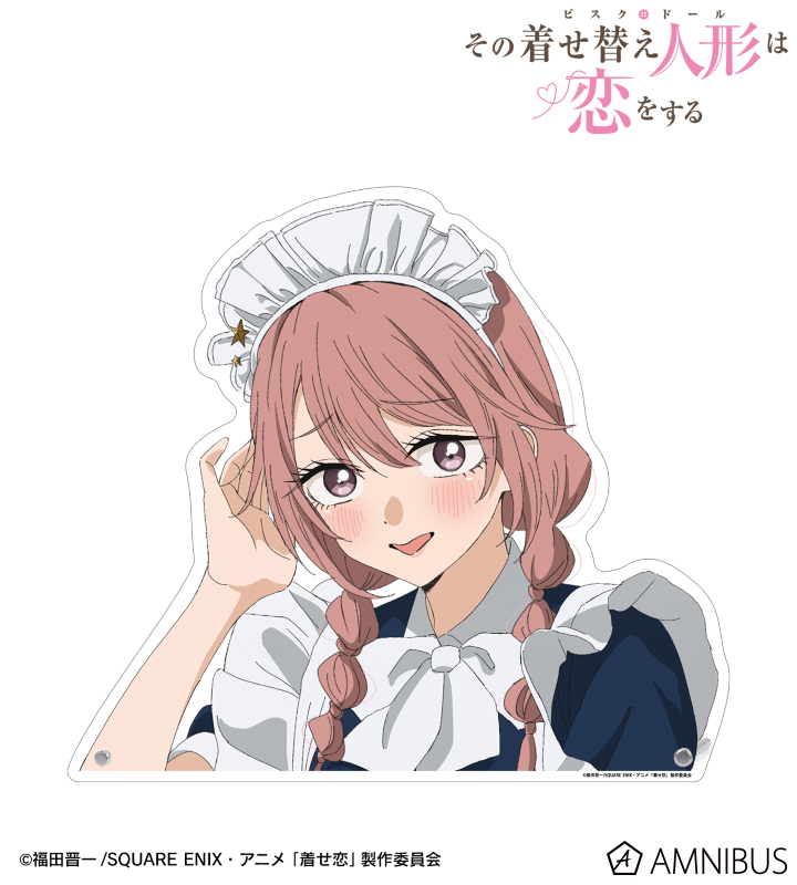 描き下ろし 乾 心寿 星空メイドver. 特大ダイカットアクリルパネル