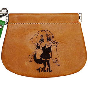 「小林さんちのメイドラゴン さみしがりやの竜」バネくちレザー小物入れ イルル