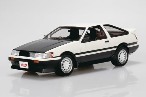 青島文化教材社(AOSHIMA) 1/24 頭文字D No.21 秋山渉 AE86レビン 第25巻仕様 PS&ゴム製 プラモデル